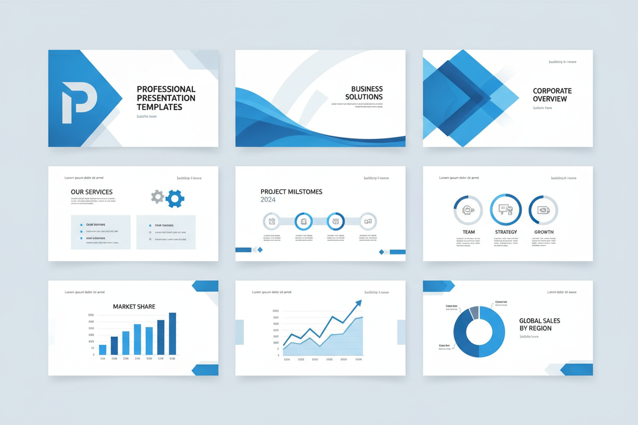 🔴PowerPoint Presentations Collection -Pitch-Ready Slides. All £1 for a limited period. Absolute Bargain