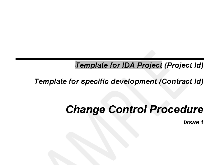 🔧Project Change Control Guidance – Word ⭐⭐⭐⭐⭐