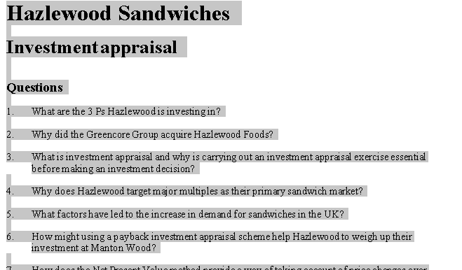 💼 INVESTMENT APPRAISAL SHEET – WORD ⭐️⭐️⭐️⭐️⭐️