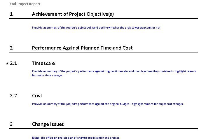 📘 END PROJECT REPORT TEMPLATE – WORD ⭐️⭐️⭐️⭐️⭐️