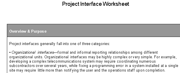 🔗 PROJECT INTERFACES WORKSHEET – WORD ⭐️⭐️⭐️⭐️⭐️