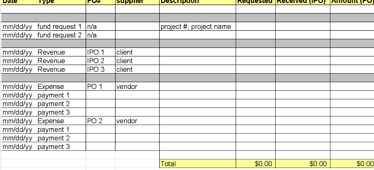 📊 PMO FINANCIAL STATEMENT TEMPLATE – EXCEL ⭐️⭐️⭐️⭐️⭐️