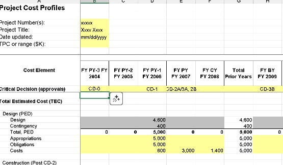 📊 PROJECT COST TEMPLATE – EXCEL ⭐️⭐️⭐️⭐️⭐️