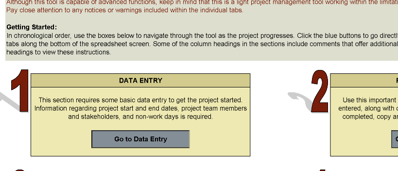 📊 PROJECT PLANNING & MONITORING TOOL – EXCEL ⭐️⭐️⭐️⭐️⭐️