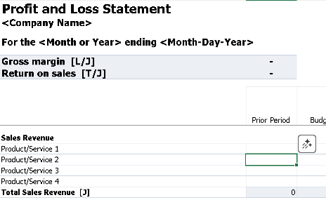 Profit & Loss Statement – Excel (Advanced Comparator) ⭐⭐⭐⭐⭐
