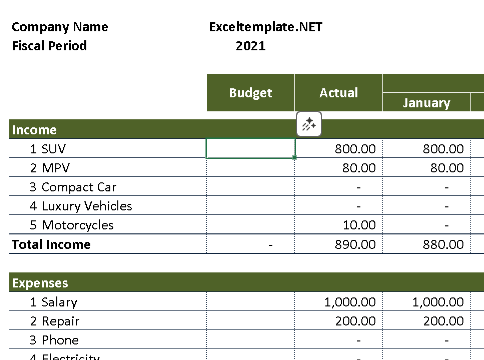 Rental Property Income & Expenses Template – Excel ⭐⭐⭐⭐⭐