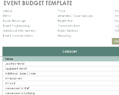 📊 EVENT BUDGET TEMPLATE — SAS VERSION 1.0 ⭐⭐⭐⭐⭐