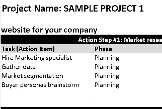 📊 ACTION PLAN TEMPLATE — EXCEL VERSION 1.0 ⭐⭐⭐⭐⭐