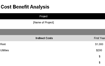 📊 COST BENEFIT ANALYSIS TEMPLATE — EXCEL VERSION 1.0 ⭐⭐⭐⭐⭐