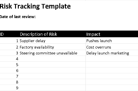 📊 RISK TRACKING TEMPLATE — EXCEL VERSION 1.0 ⭐⭐⭐⭐⭐