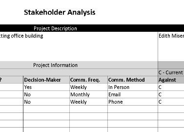📊 STAKEHOLDER ANALYSIS TEMPLATE — EXCEL VERSION 1.0 ⭐⭐⭐⭐⭐