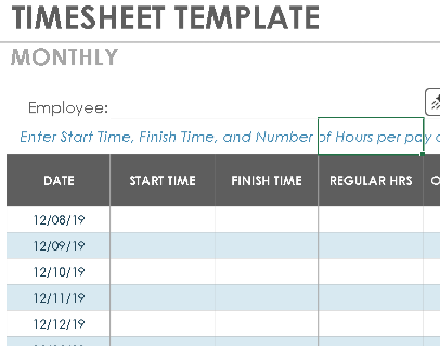 📊 MONTHLY TIMESHEET TEMPLATE PACK — EXCEL VERSION 1.0 ⭐⭐⭐⭐⭐