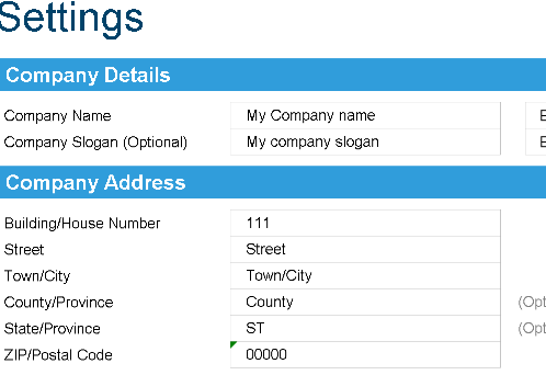 BASIC INVOICE TEMPLATE (.xlsx) ⭐⭐⭐⭐⭐