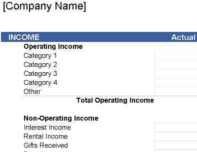 📊 BUSINESS BUDGET TEMPLATE – EDITABLE EXCEL FORMAT ⭐️⭐️⭐️⭐️⭐️