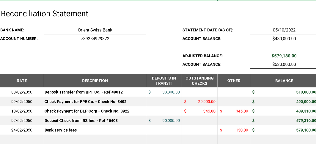 💳 CREDIT CARD RECONCILIATION TEMPLATE (EXCEL) ⭐️⭐️⭐️⭐️⭐️