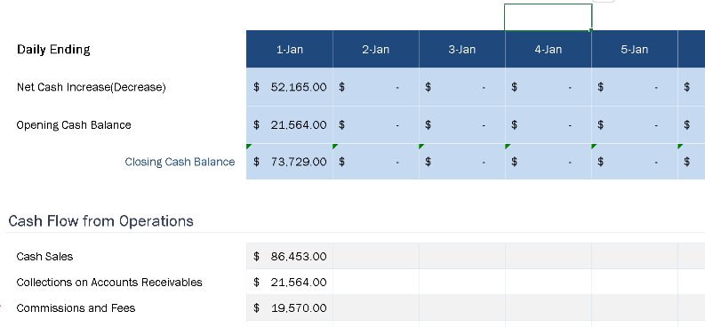 💼 DAILY BUSINESS ACCOUNTING CASH FLOW TEMPLATE (EXCEL) ⭐️⭐️⭐️⭐️⭐️