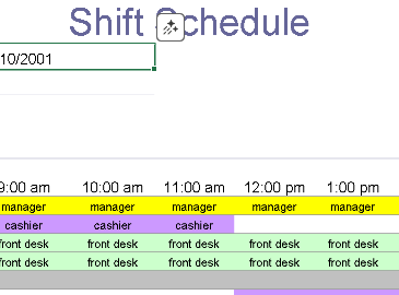 🕒 WEEKLY SHIFT SCHEDULE TEMPLATE (EXCEL) ⭐️⭐️⭐️⭐️