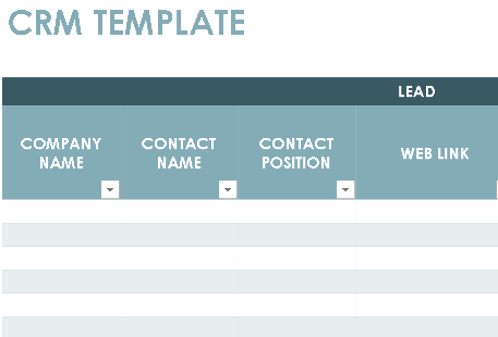 📊 CRM TEMPLATE Excel Spreadsheet ⭐⭐⭐⭐⭐ (5.0)
