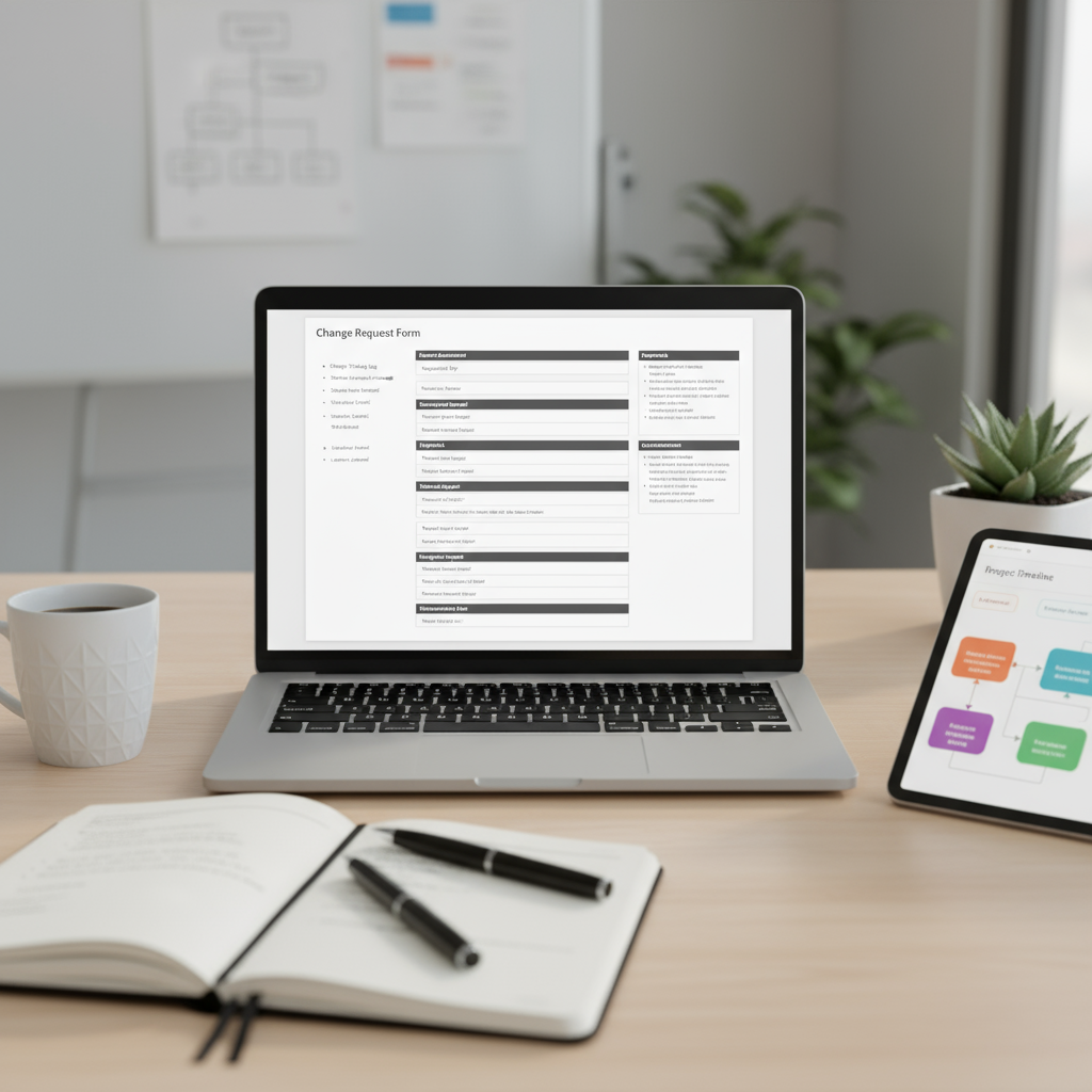 🧩 Change Request Form Template - Word  ⭐️⭐️⭐️⭐️⭐️