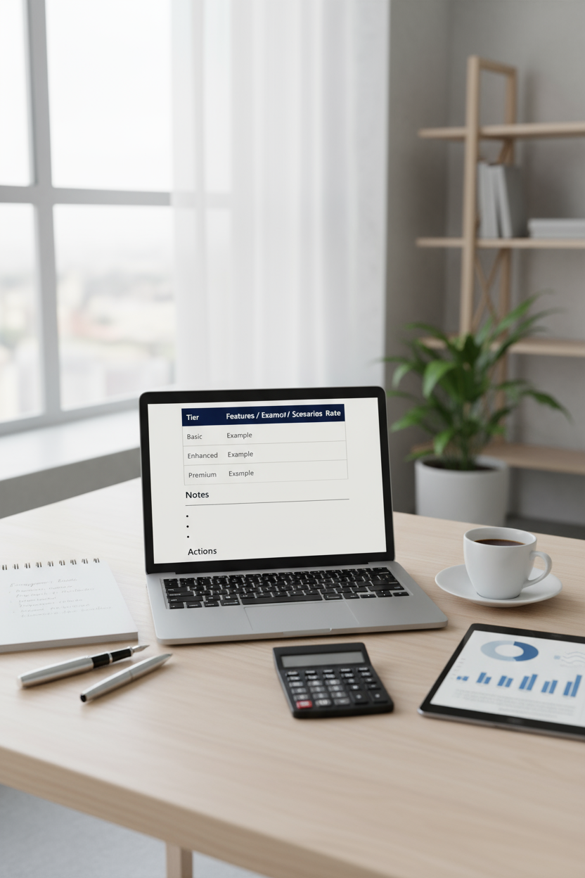 🧩 Rate Card Template - Excel ⭐️⭐️⭐️⭐️⭐️